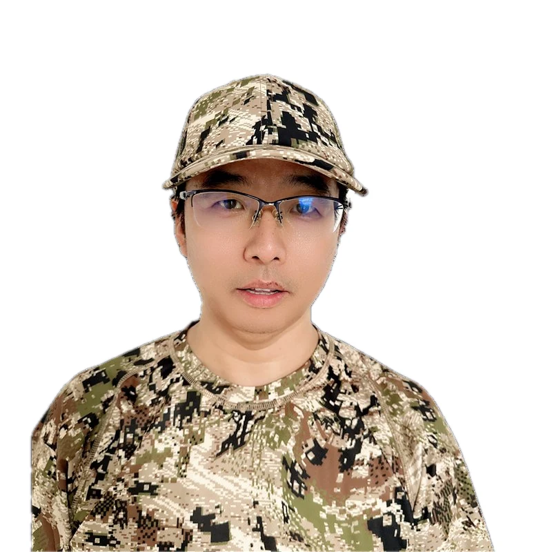 Traverse Baseball Cap in Green camouflage